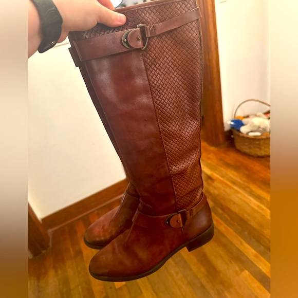 ANTONIO MELANI Shoes - MAKE AN OFFER! Antonio Melani Women's Leather Brown Riding Boots size 7